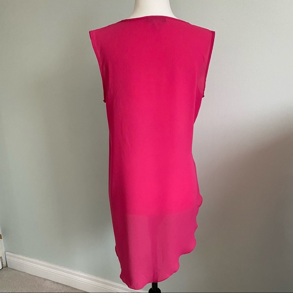 VENUS Pink Ruffle Front Blouse - Picture 3 of 6